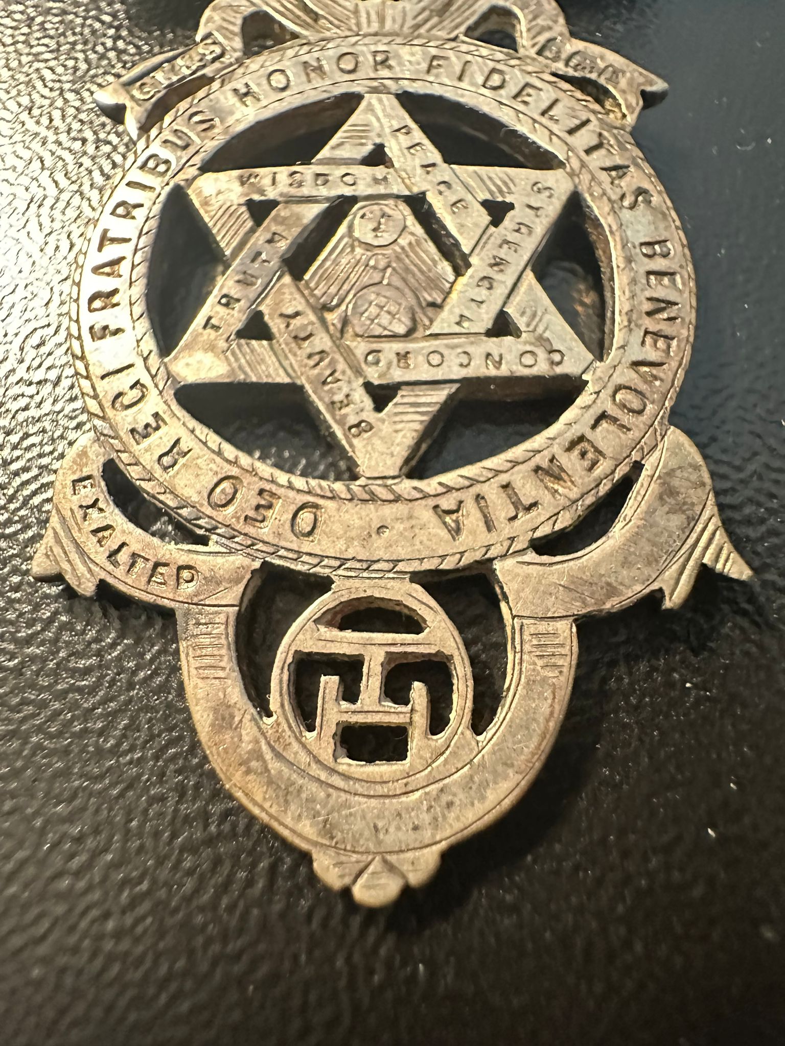 תכשיט בונים חופשיים – Royal Arch, כסף, G. Kenning & Son לונדון