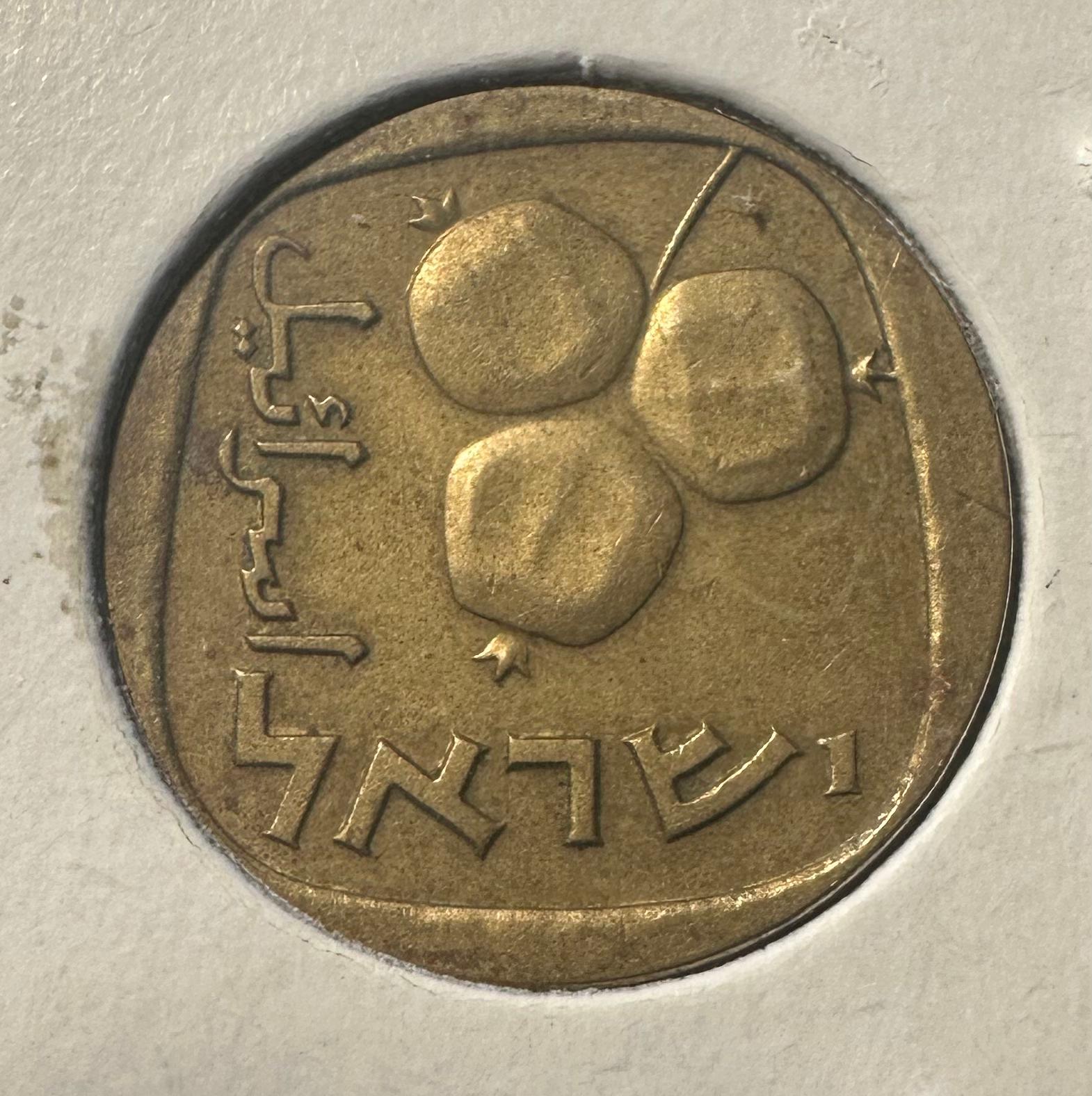 מטבע 5 אגורות – ישראל, תשכ"ד (1964)