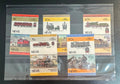 בולי דואר וינטג' - קטרים, נוויס (10 בולים) | Vintage Locomotive Postage Stamps - Nevis (10 Stamps)