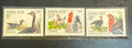 סט בולים סובייטי 1990 - עופות משק וחקלאות | Vintage 1990 USSR Stamp Set - Domestic Poultry & Farm Birds