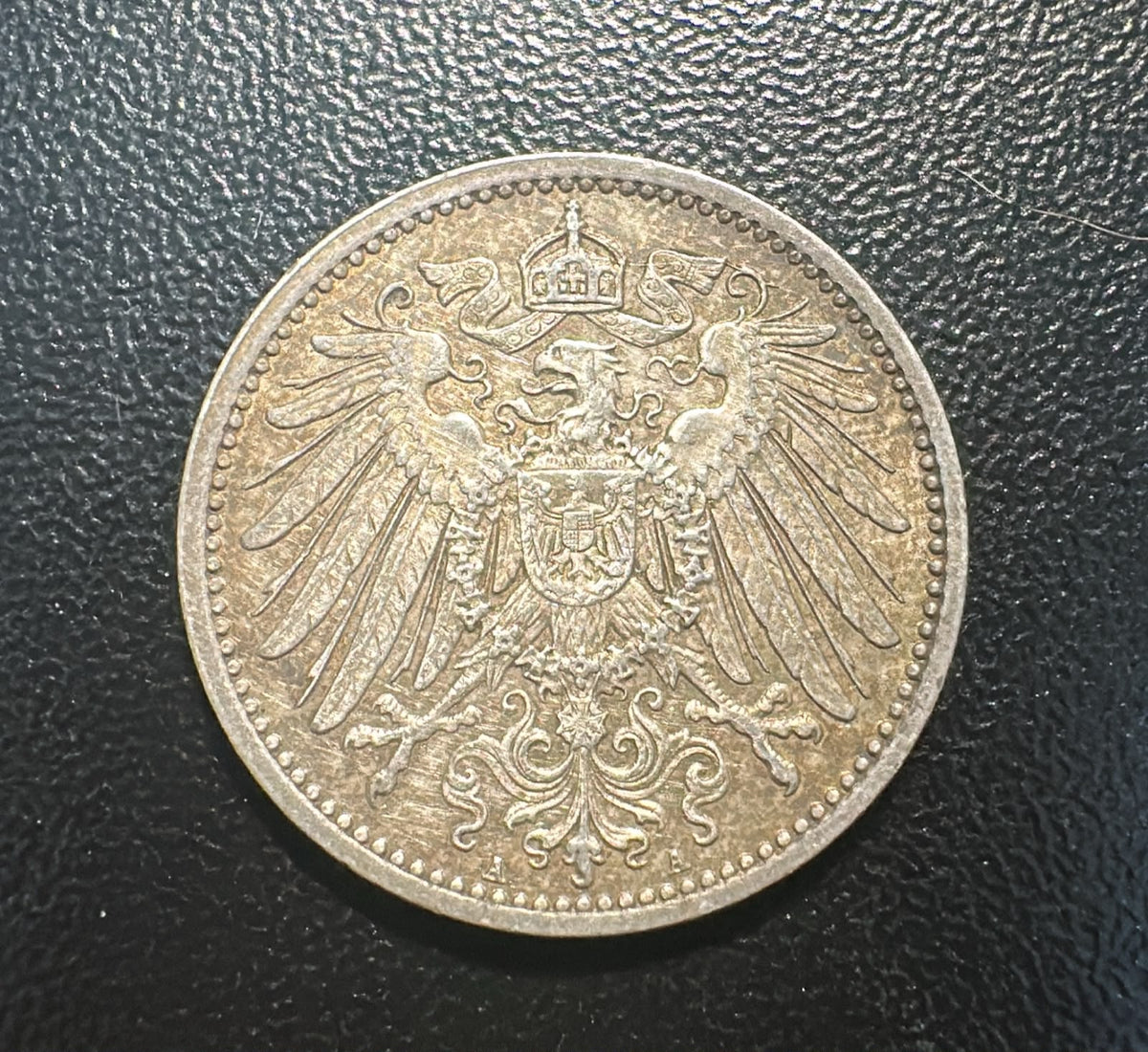 גרמניה 1915 A – 1 מארק, מטבע כסף 900, מטבעת ברלין | German Empire 1915-A – 1 Mark Silver .900 Coin – Berlin Mint