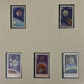 רומניה 1965 – לוט 5 בולי חלל, Syncom 3, Proton I, Molniya I ו-Early Bird | Romania 1965 – Lot of 5 Space Stamps – Syncom 3, Proton I, Molniya I & Early Bird