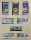 הונגריה 1965–1966 – לוט 8 בולי חלל, Mariner 4, Molniya, Gemini, Vostok ו-Leonov | Hungary 1965–1966 – Lot of 8 Space Stamps – Mariner 4, Molniya, Gemini, Vostok & Leonov