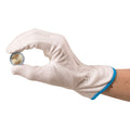 זוג כפפות כותנה בצבע לבן ONE SIZE Coin gloves made of cotton, universal size, 1 pair