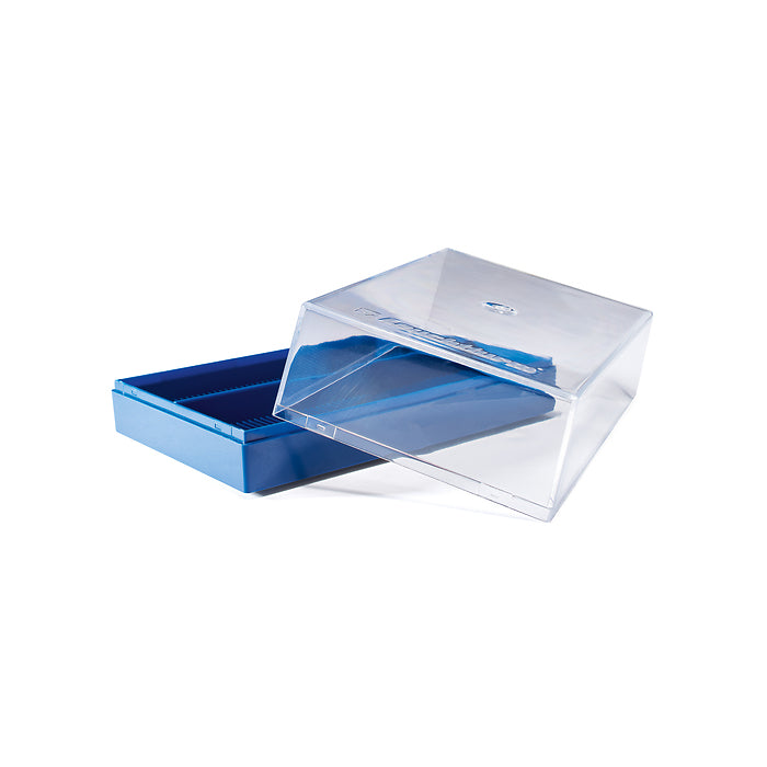 מארז פלסטיק ל100 הולדרים / KRbox plastic box for 100 coin holders, blue