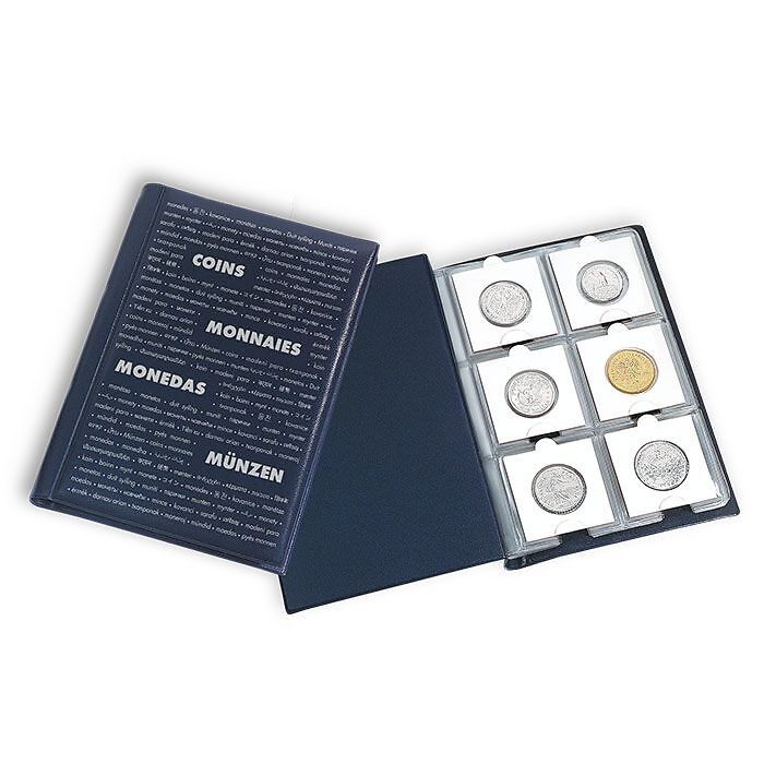 הולדרים בהדבקה לבנים למטבעות Matrix coin holders, white, inside Ø 30 mm, self-adhesive, pack of 25