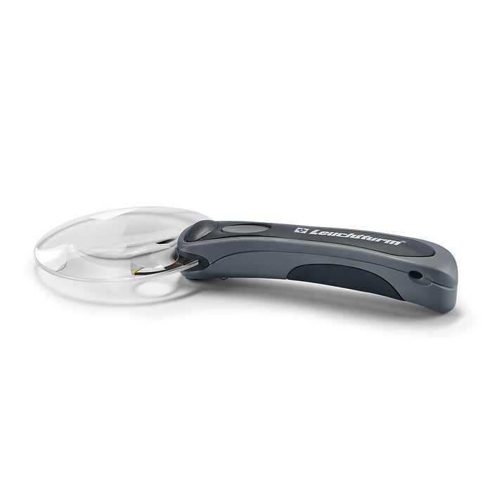 זכוכית מגדלת פי 2.5 עם תאורה READ Magnifier - 2.5x magnification עם light - Ø 90 מ"מ